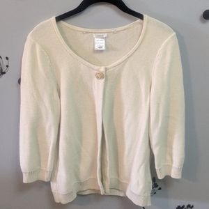 Cardigan with detachable Fur Collar